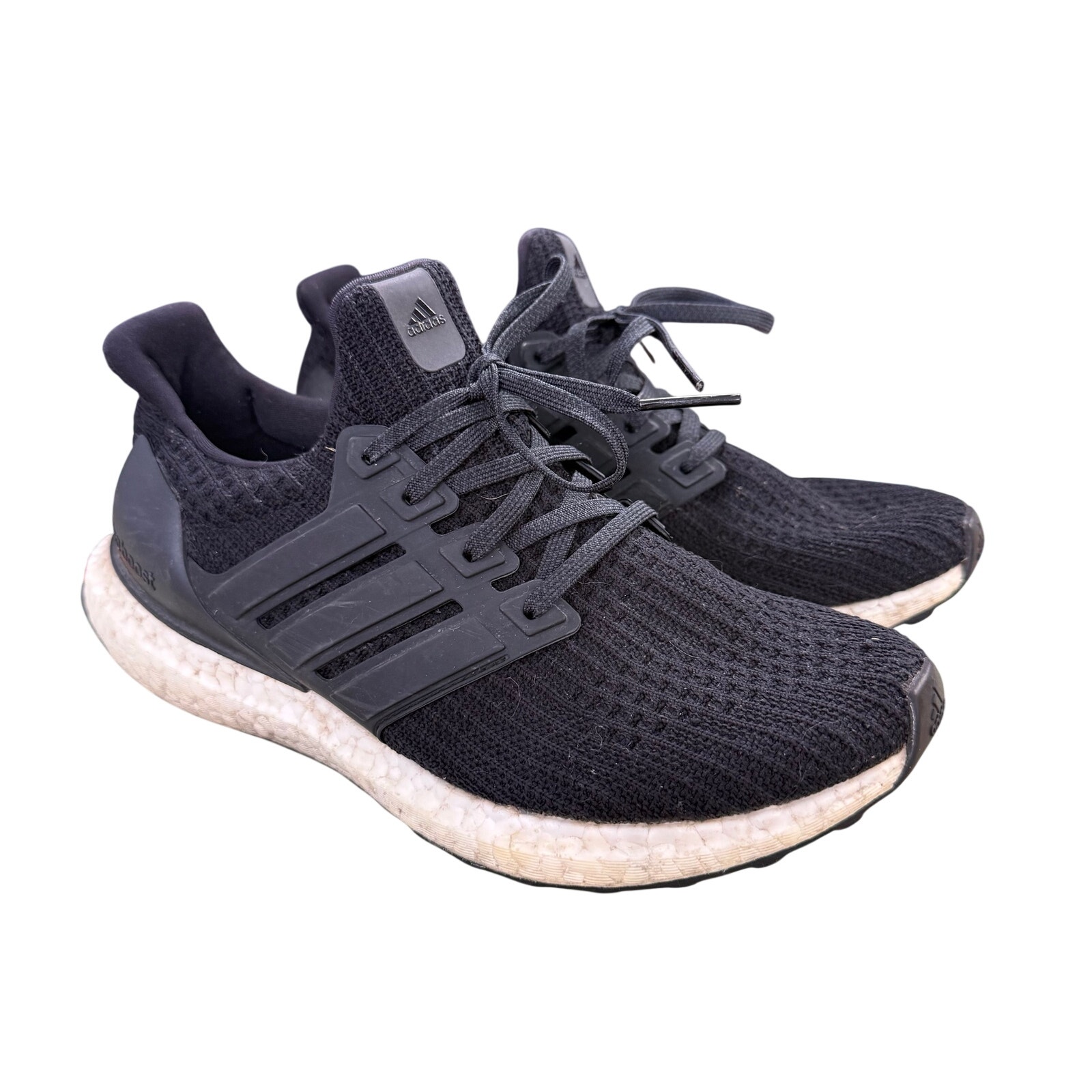 Adidas Ultraboost Womens 8 Running Shoes Black White Sneakers Flexible Bb6149